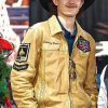 Men's Nfr Las Vegas Logan Hay Brown Leather Jacket