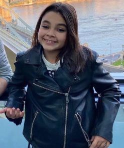 Borderland Ariana Greenblatt Leather Jacket