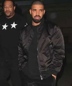 Drake Scorpion Bomber Black Jacket