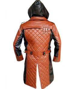 Jacob Frye Hooded Leather Coat