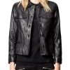 The Rookie S6 Mekia Cox Black Leather Jacket