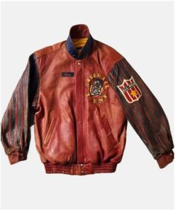 Bella Hadid Base Bunny Pink Leather Jacket