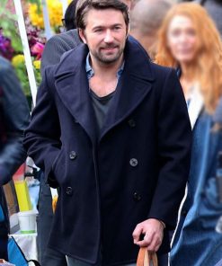 It Ends With Us 2024 Brandon Sklenar Wool Coat