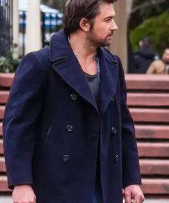 Brandon Sklenar Blue Coat