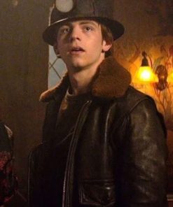Harvey Kinkle Brown Leather Jacket