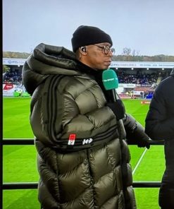 ITV FA CUP legend Ian Wright Puffer Coat