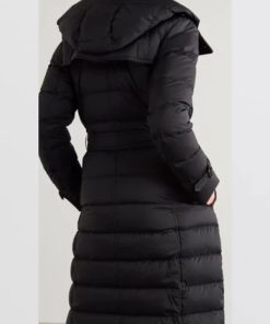Kaley Cuoco Black Coat
