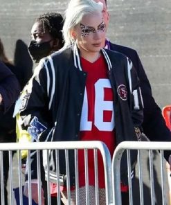 Super Bowl Lady Gaga Varsity Jacket