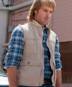 Macgruber White Quilted Vest