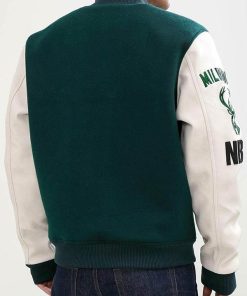 Green And White Varsity Jacket