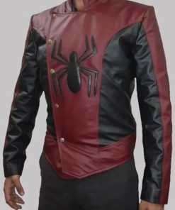 Spiderman Red And Black Jacket
