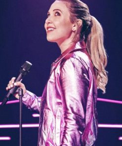 Taylor Tomlinson Pink Jacket