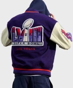 super bowl varsity jacket letterman