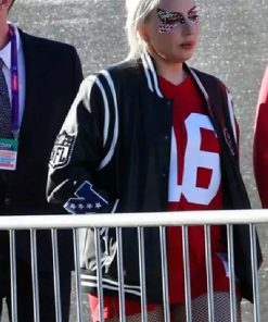 Lady Gaga Varsity Jacket Varsity