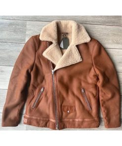 Dayo Okeniyi Shearling Jacket