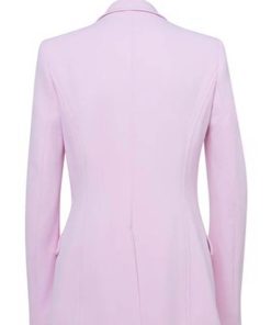 Heather Hemmens Wool Pink Coat