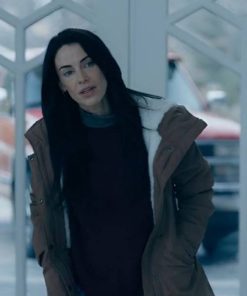 A Stranger’s Child Jessica Lowndes Brown Cotton Coat