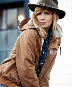 Kelly Reilly Bomber Cotton Jacket