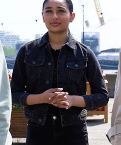 Geek Girl 2024 Nat Grey Black Denim Jacket