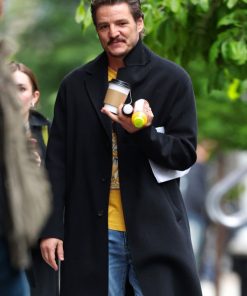 Pedro Pascal Black Coat