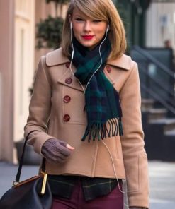New York Street Taylor Swift Beige Peacoat