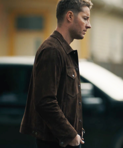 Justin Hartley Suede Jacket