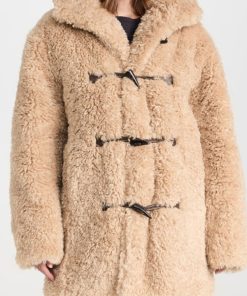 Emily In Paris Lily Collins Shearling Jacket