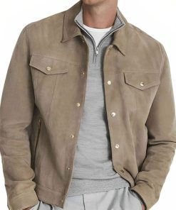 The Terminal List Marco Rodríguez Suede Jacket