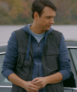 Cobra Kai Ralph Macchio Black Vest