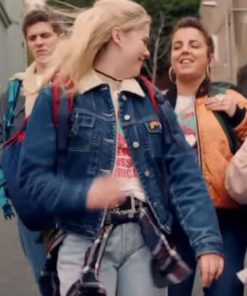 Saoirse-Monica Jackson Denim Blue Jacket