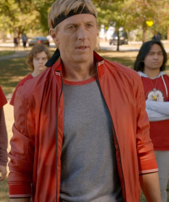 Cobra Kai William Zabka Red Bomber Jacket