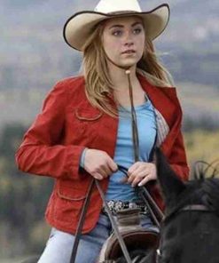 Amber Marshall Red Jacket