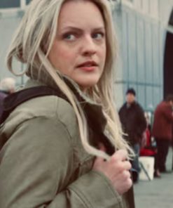 Elisabeth Moss Green Jacket