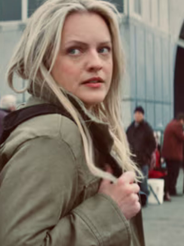 Elisabeth Moss Green Jacket
