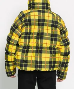 Emily In Paris Lily Collins Yellow Plaid Jacket