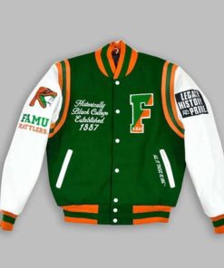 FAMU Green Varsity Letterman Jacket