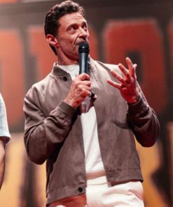 Hugh Jackman Brown Jacket