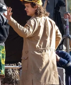 Stranger Things Season 5 Dustin Henderson Brown Jacket