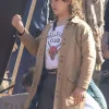 TV Series Stranger Things S5 Dustin Henderson Brown Jacket