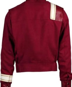 William Shatner Red Leather Jacket