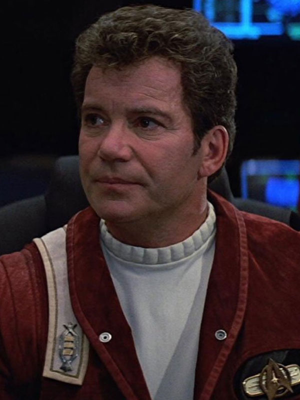 William Shatner Red Jacket