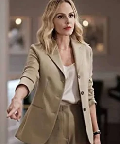 All American Monet Mazur Brown Blazer