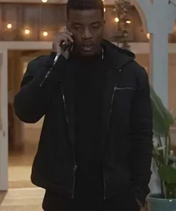 All American Spencer James Black Jacket