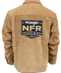 NFR Las Vegas 2024 Suede Leather Jacket
