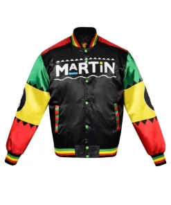 90s Intro Martin 8 Ball Varsity Jacket