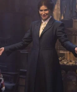 Agatha All Along 2024 Agatha Harkness Black Coat