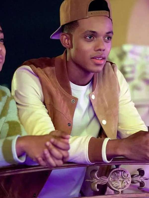Bel-Air Will Smith Suede Varsity Jacket