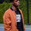 Bel-Air S01 Will Smith Orange Bomber Jacket