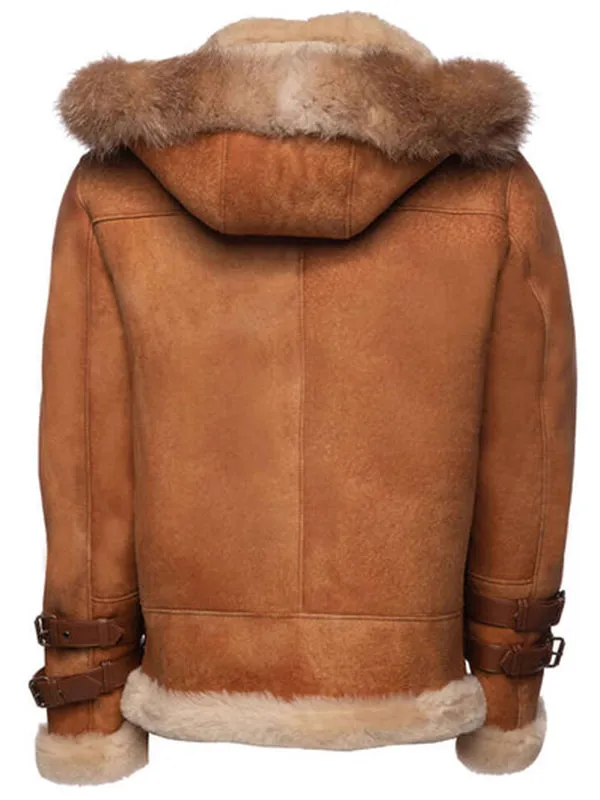 Brock B3 Shearling Aviator Jacket