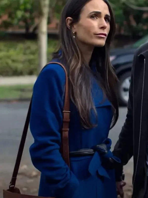 Cellar Door 2024 Jordana Blue Wool Coat